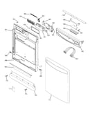 Escutcheon & door assembly