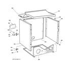 GE DX4500EE1WW cabinet diagram