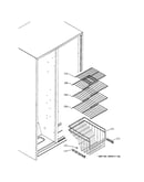 Freezer shelves