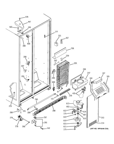 Freezer section