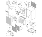 GE AHG30LDG1 dehumidifier diagram