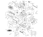 GE JVM1860SF001 microwave diagram