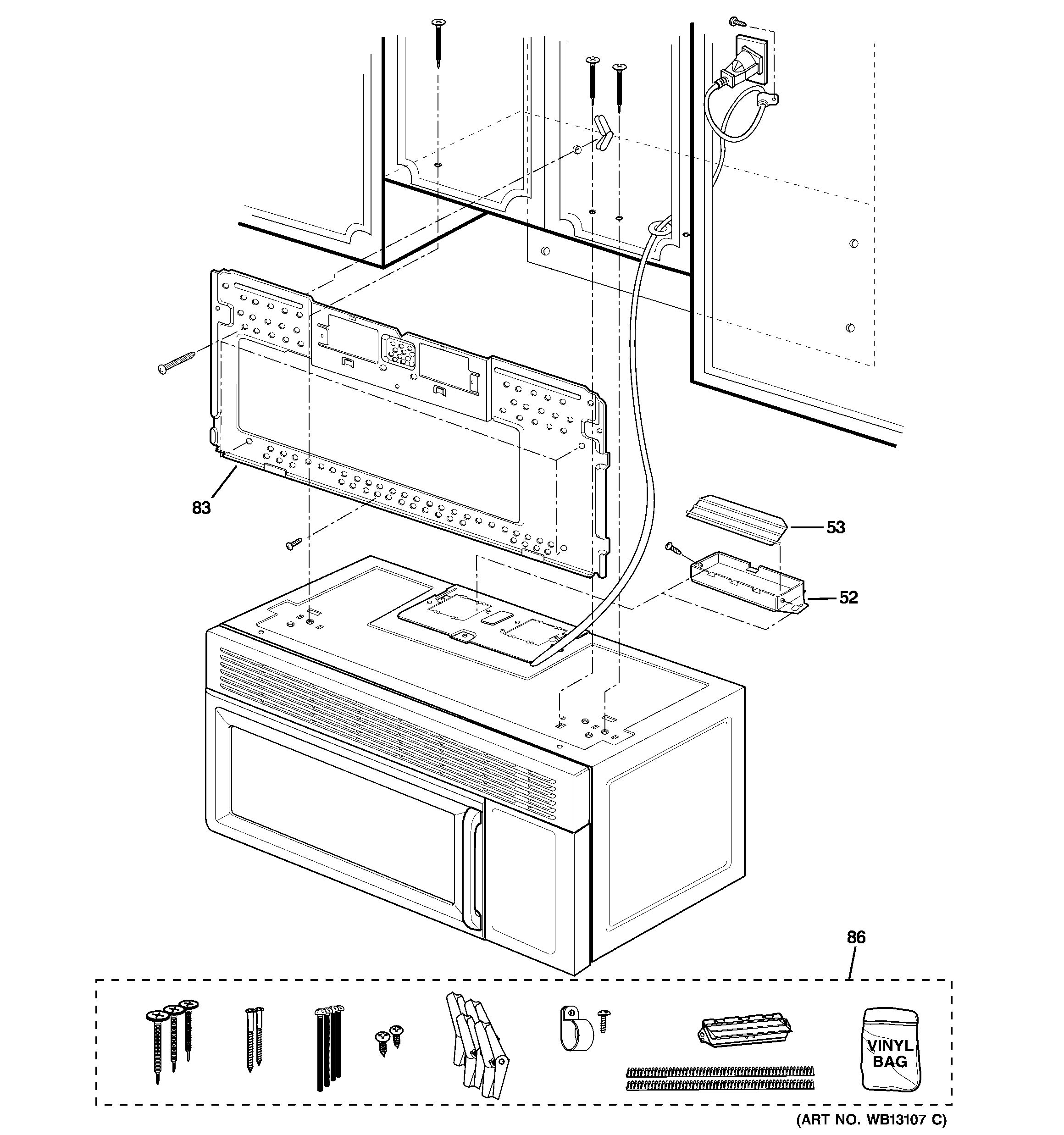 Installation parts