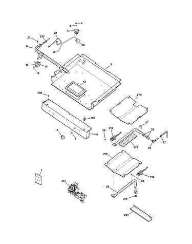 Gas & burner parts