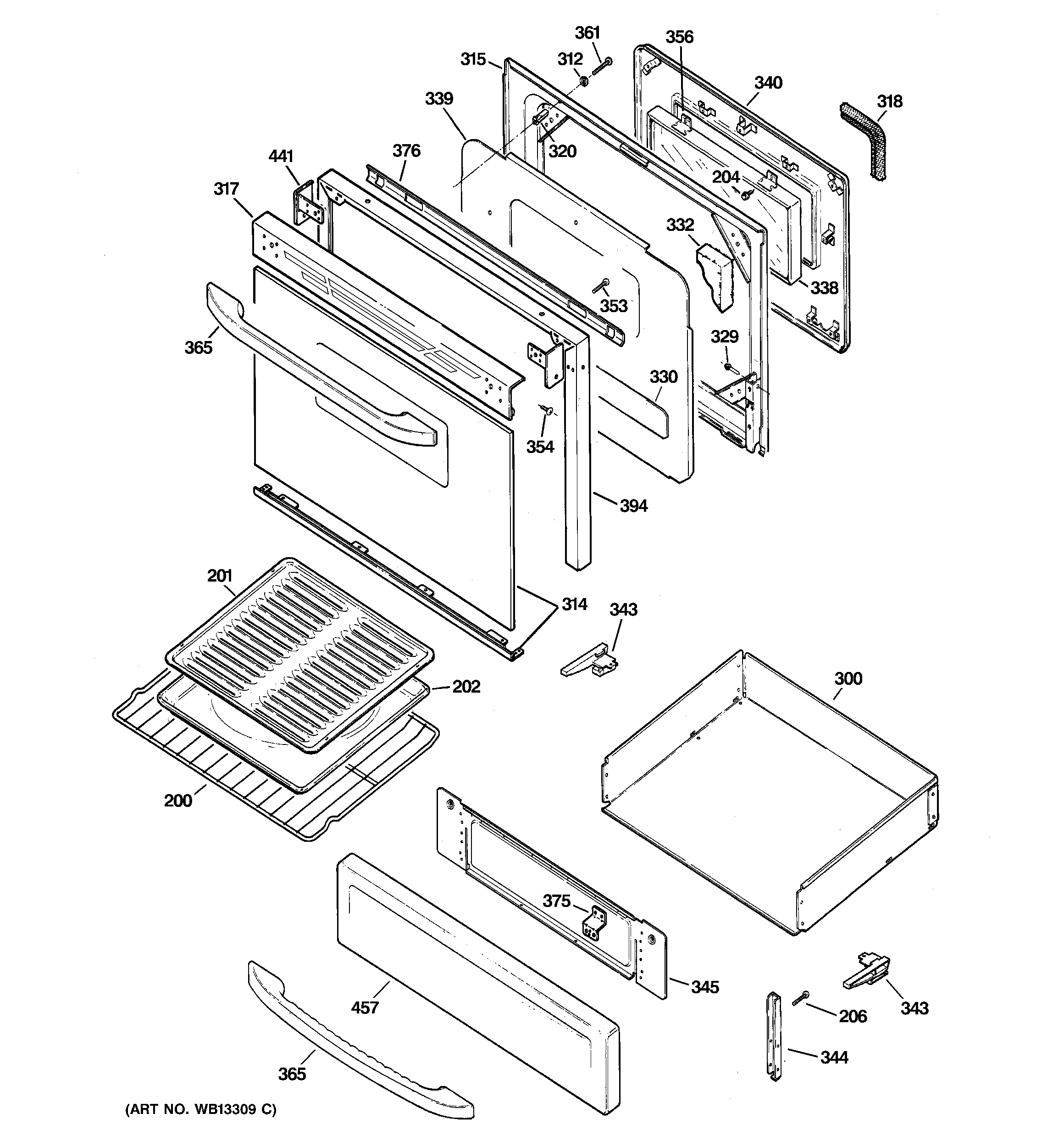Door & drawer parts