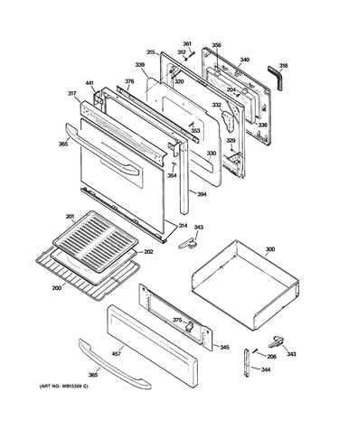 Door & drawer parts