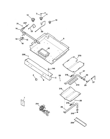 Gas & burner parts