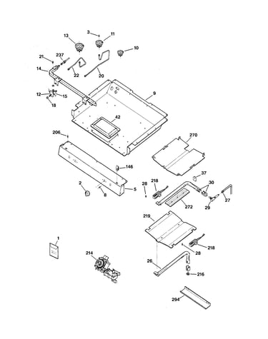 Gas & burner parts
