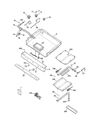 Gas & burner parts
