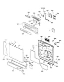 Escutcheon & door assembly