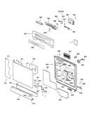 Escutcheon & door assembly