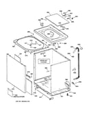 Cabinet, cover & front panel