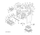 GE JCBP81SL2SS body parts diagram