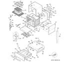 GE JS968SK4SS body parts diagram