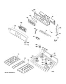 Control panel & cooktop