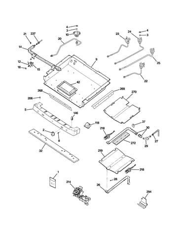 Gas & burner parts