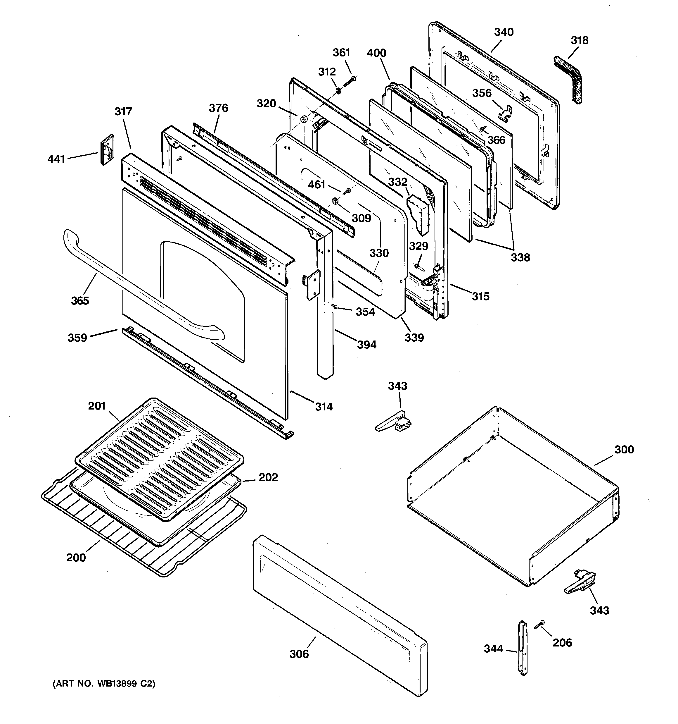 Door & drawer parts