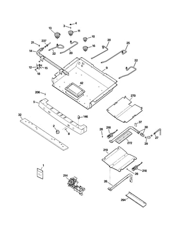 Gas & burner parts