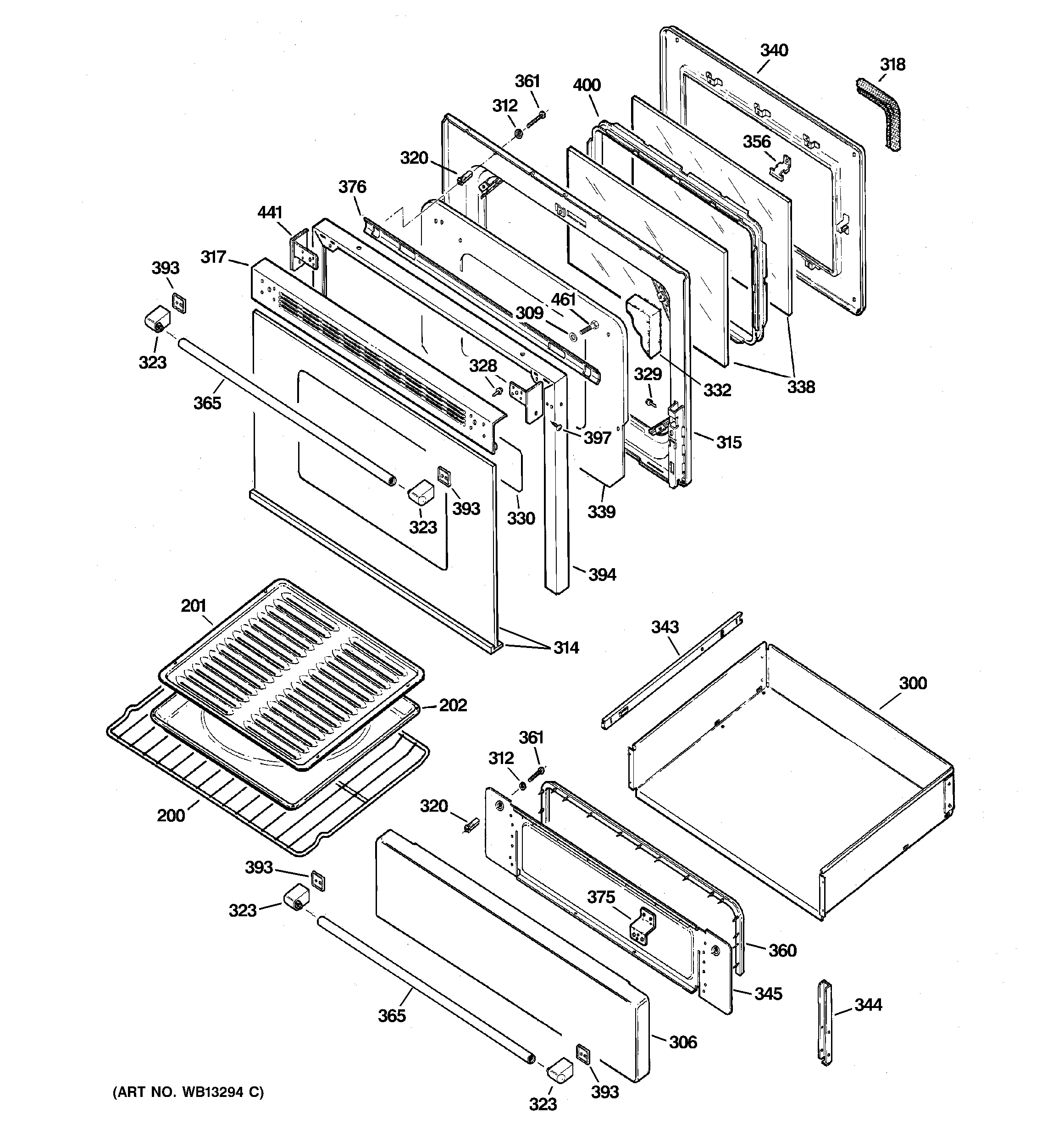 Door & drawer parts