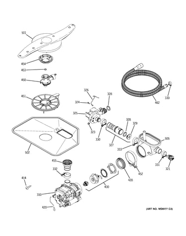 Motor-pump mechanism