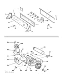 Controls, backsplash, blower & moto