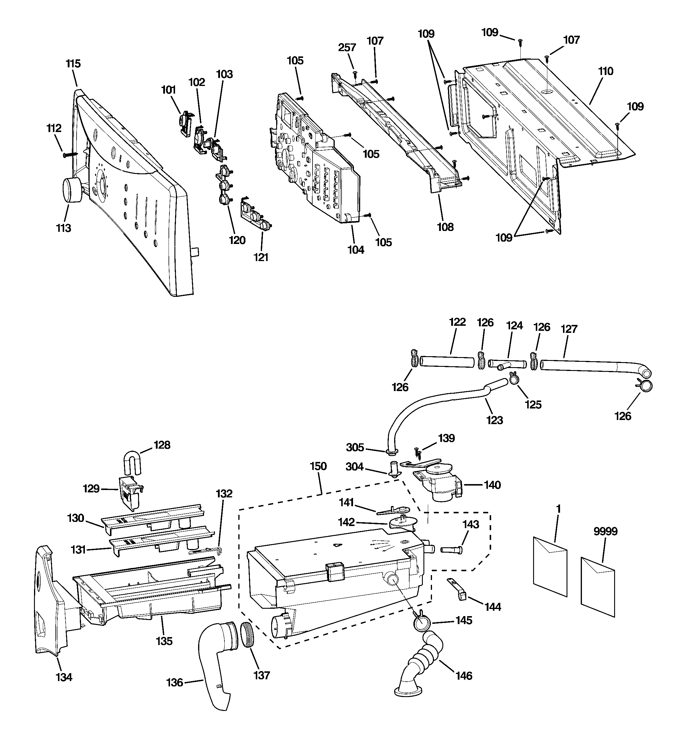 Controls & dispenser