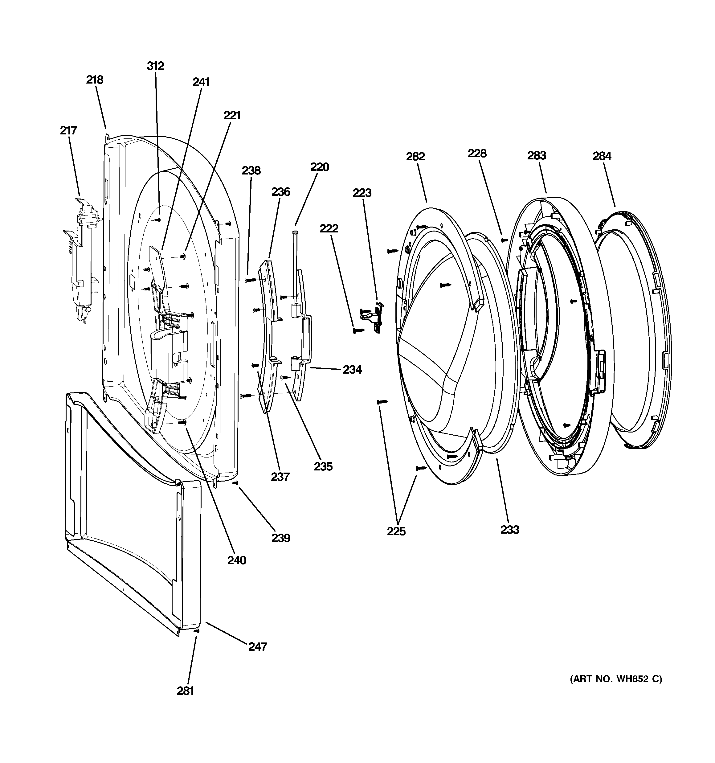 FRONT PANEL & DOOR