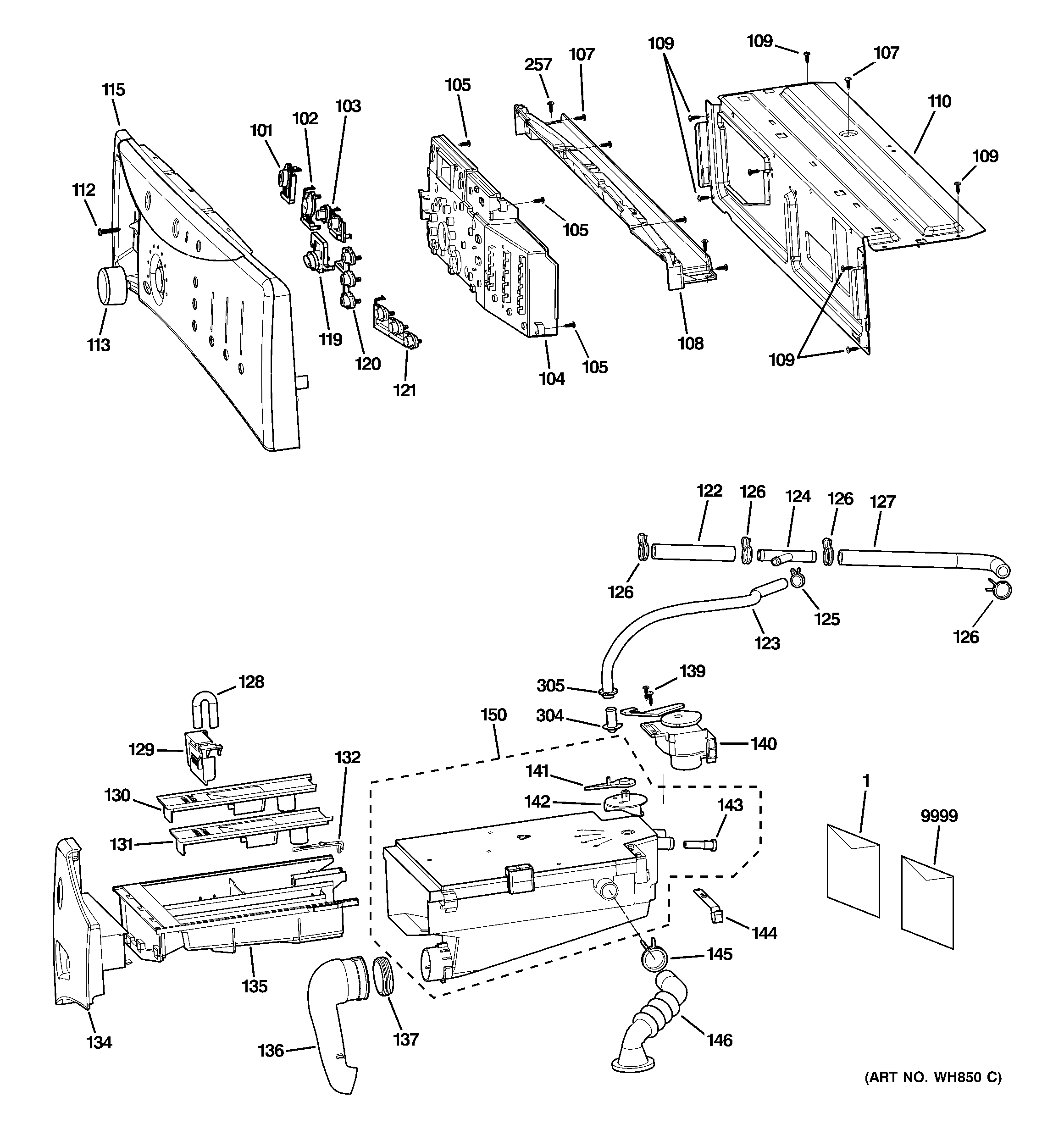 Controls & dispenser