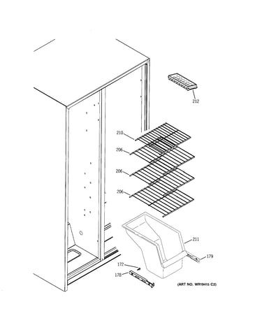 Freezer shelves