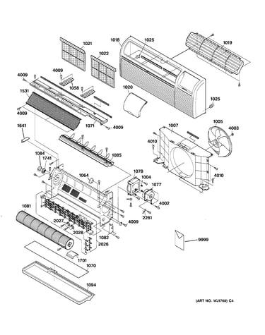 Grille & chassis parts