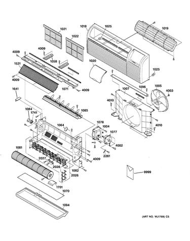 Grille & chassis parts