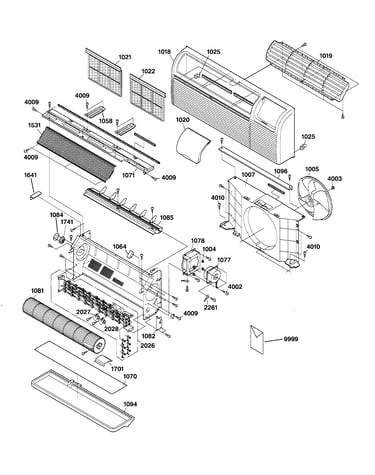 Grille & chassis parts