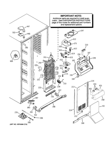 Freezer section