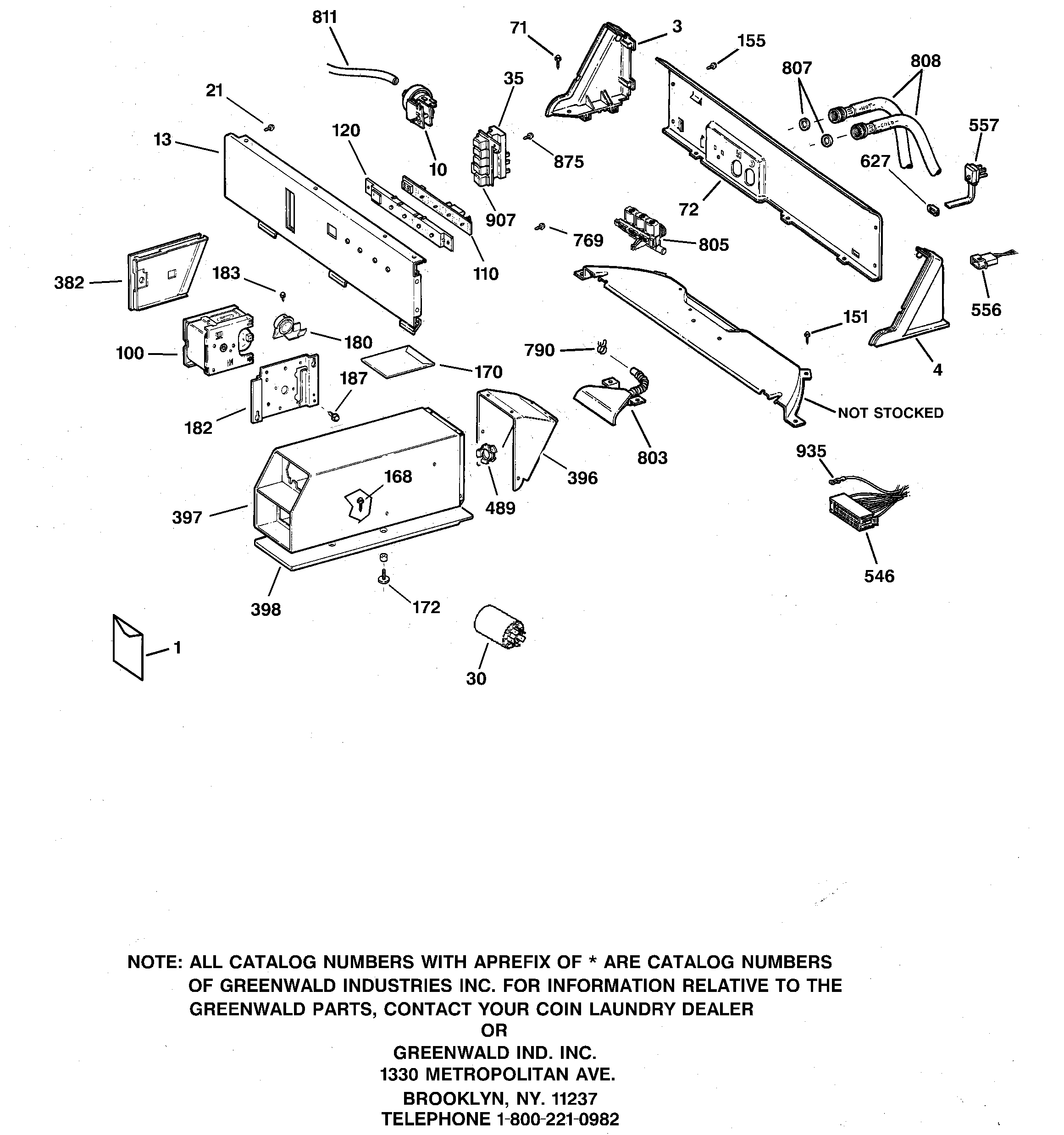 Controls & backsplash