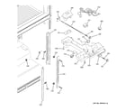 GE GTS22KCPCRWW fresh food section diagram