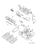 Control panel & cooktop