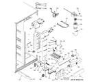 GE GSS25LSTCSS fresh food section diagram