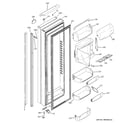 GE PSH25PSTASV fresh food door diagram