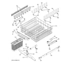 GE PDW7900N15WW upper rack assembly diagram