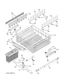 Upper rack assembly