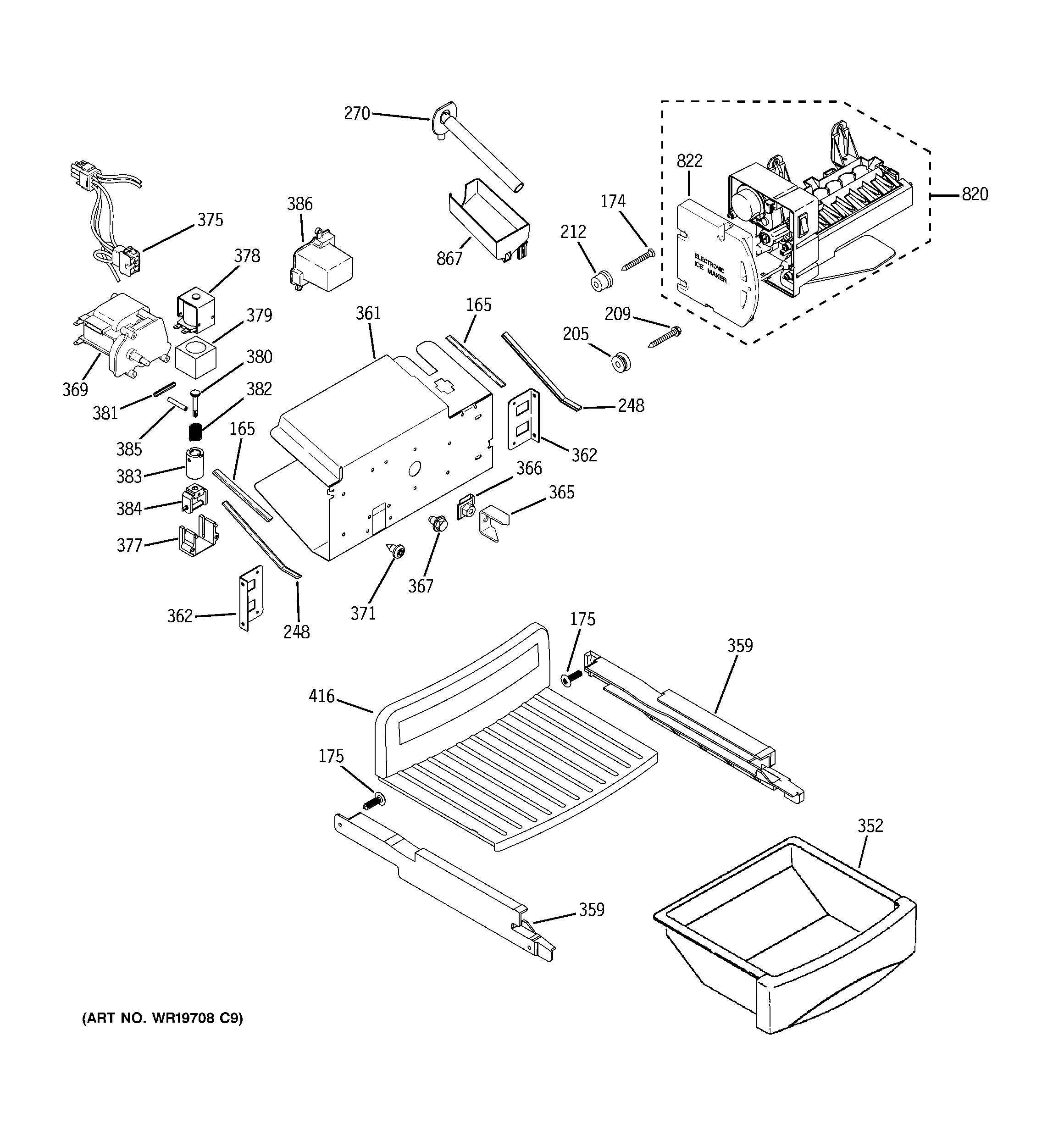 Ice maker & dispenser