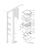 Fresh food shelves