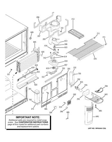 Freezer section