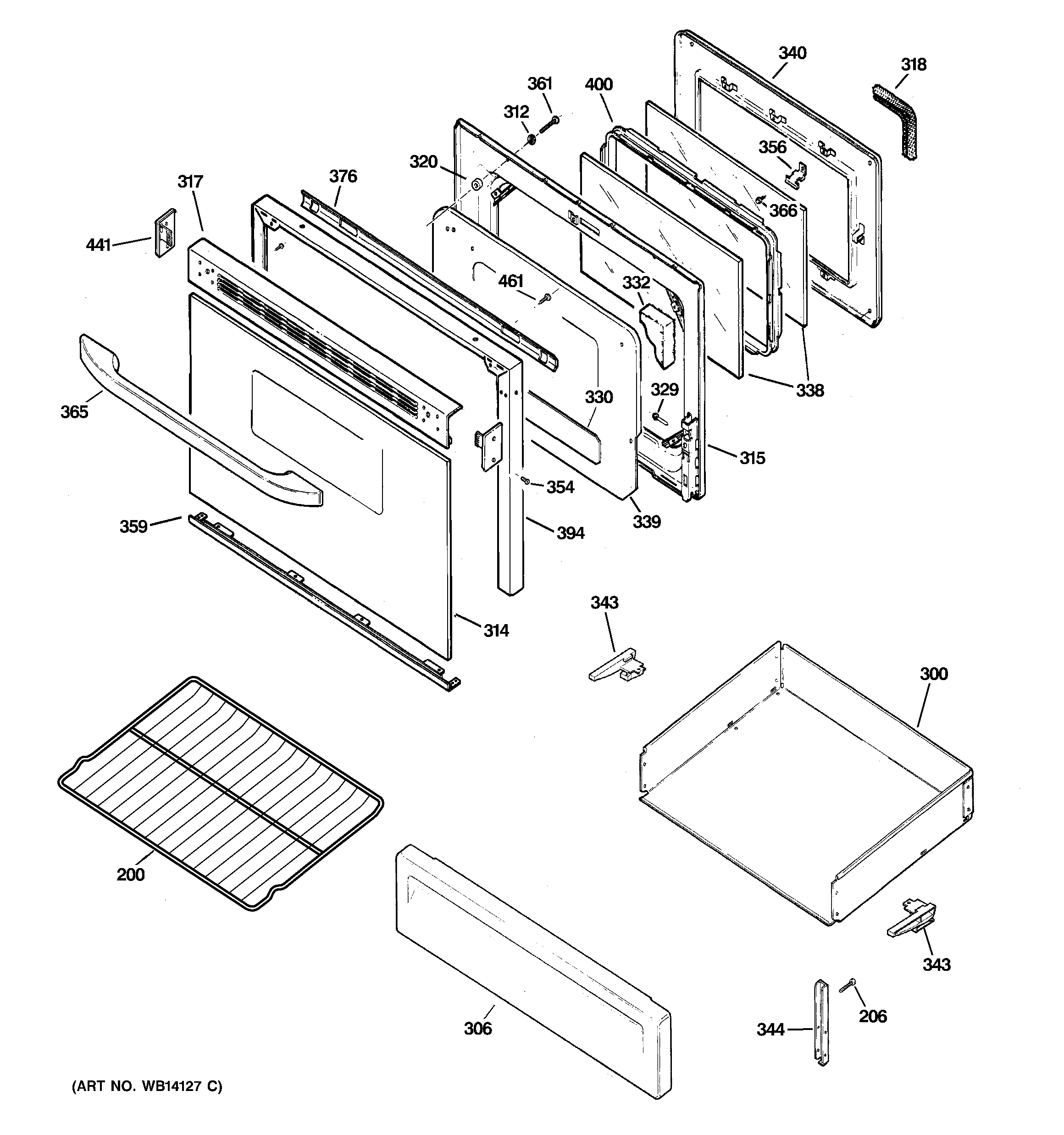 Door & drawer parts