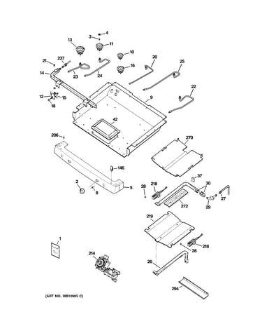 Gas & burner parts
