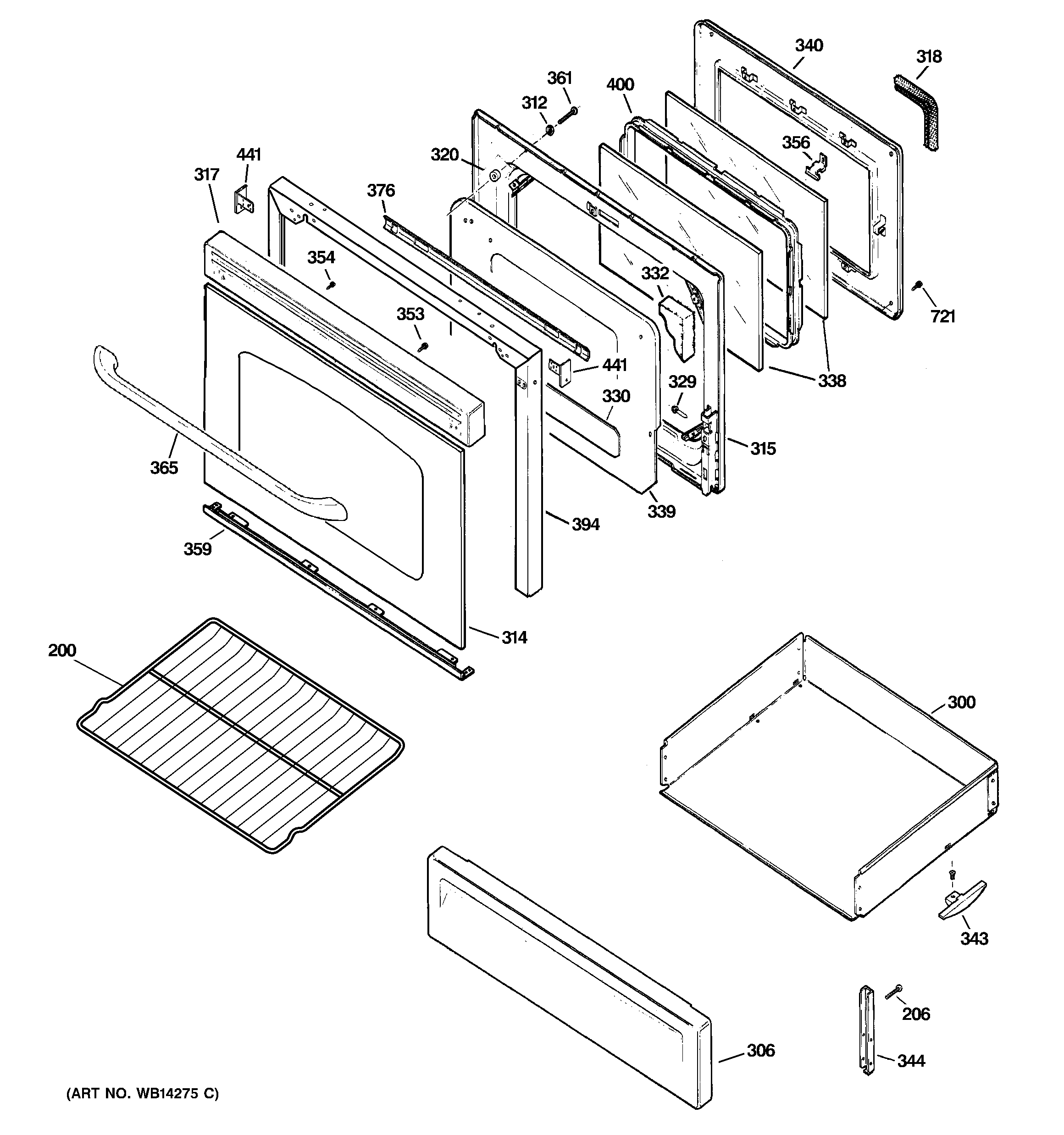 Door & drawer parts