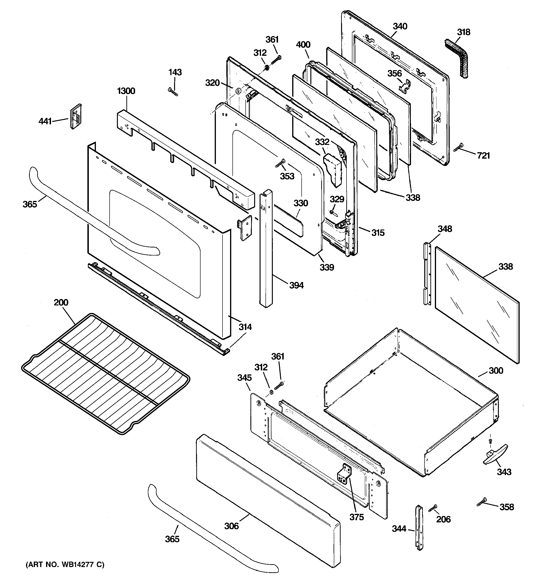 Door & drawer parts