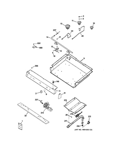 Gas & burner parts