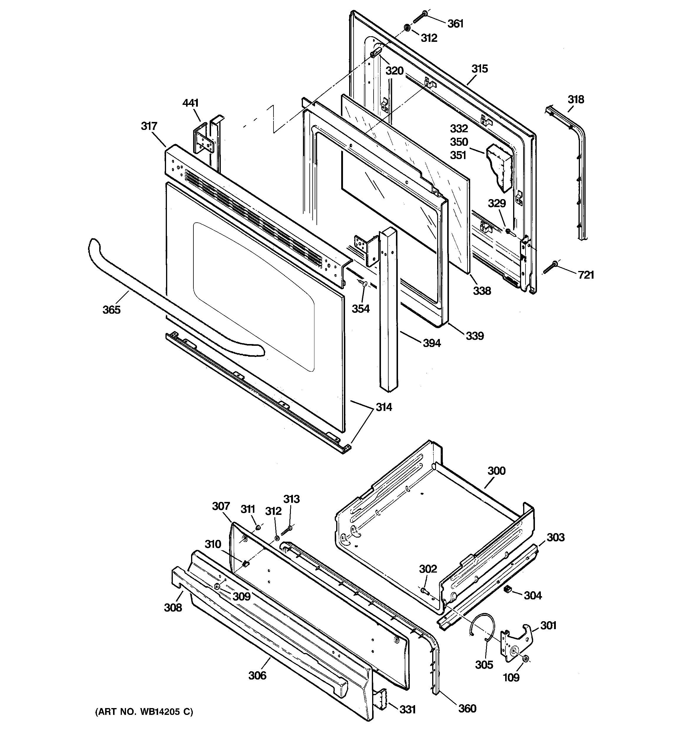 Door & drawer parts