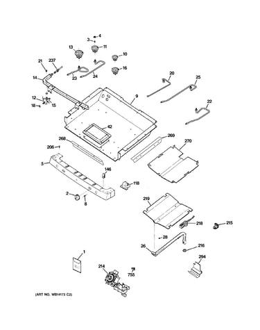 Gas & burner parts
